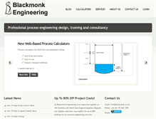 Tablet Screenshot of blackmonk.co.uk